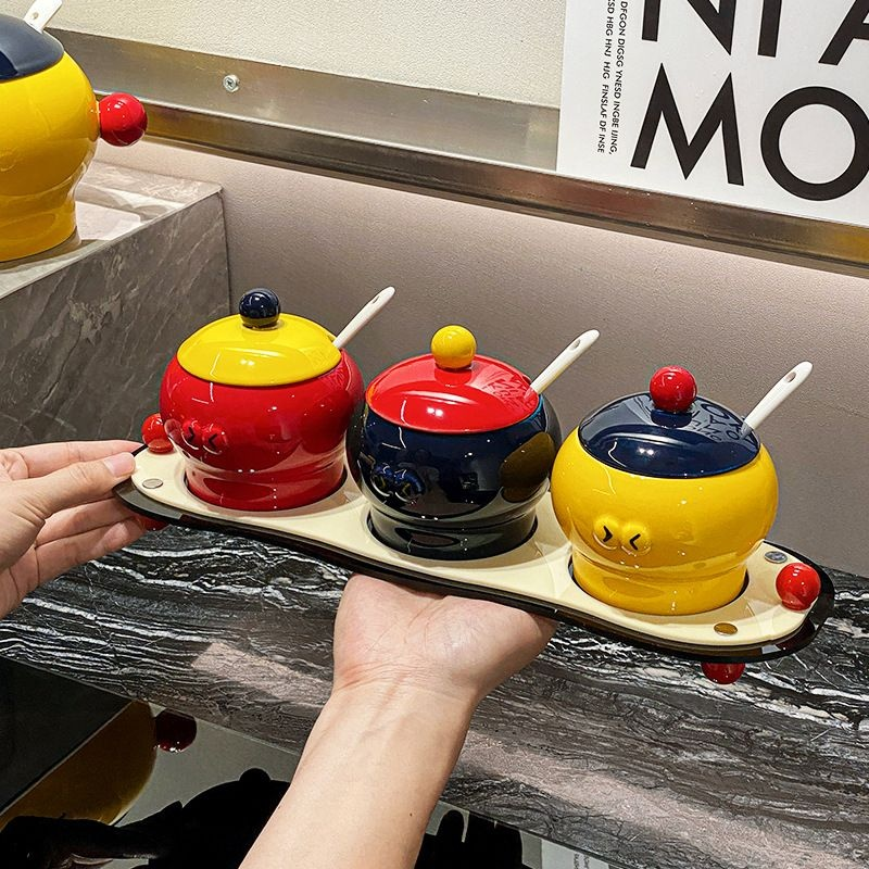 shiwan ceramic Seasoning jar - INFINITE TOMATO