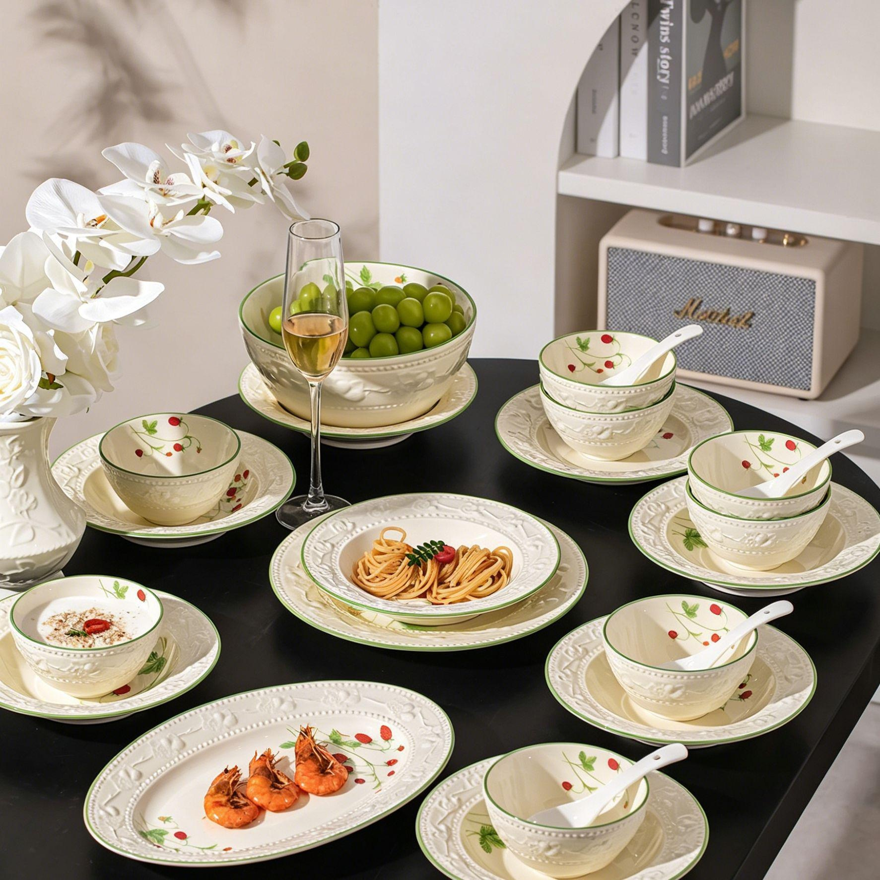 Relief sculpture Tableware - INFINITE TOMATO