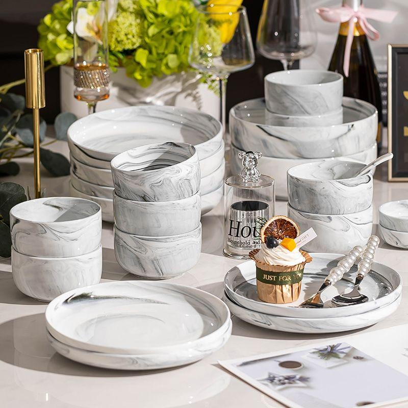 White porcelain Tableware - INFINITE TOMATO