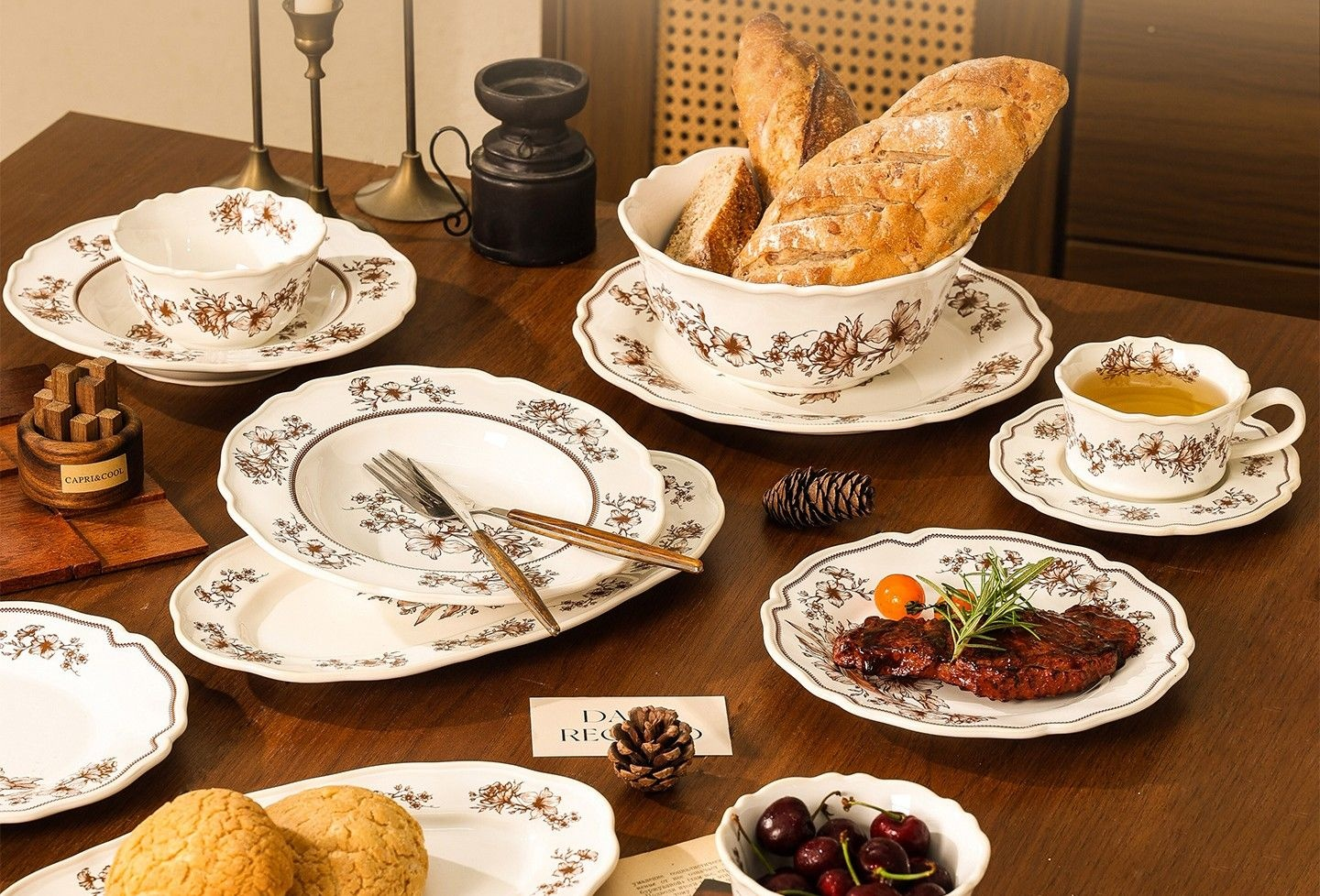 Under glazed Tableware - INFINITE TOMATO