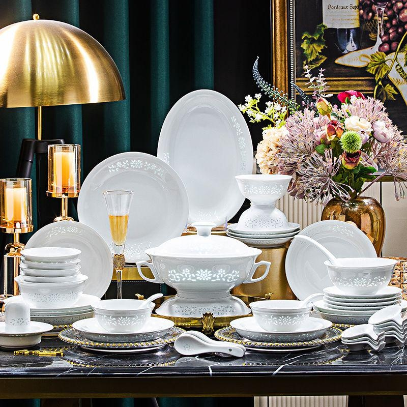 White porcelain Tableware - INFINITE TOMATO