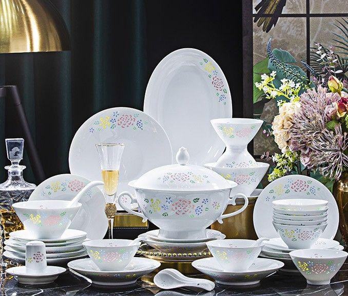 White porcelain Tableware - INFINITE TOMATO