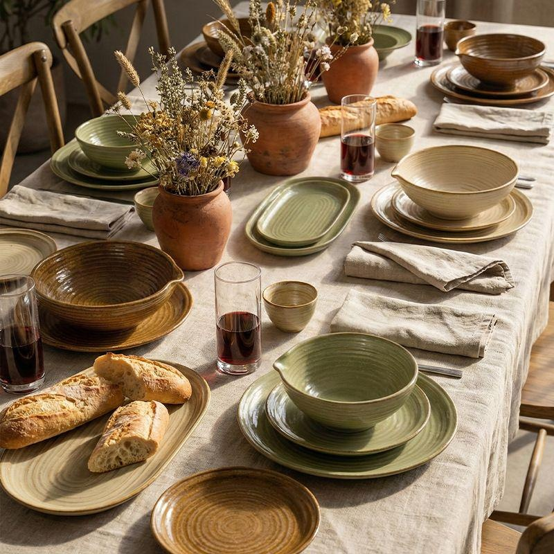 Kiln transformation Tableware - INFINITE TOMATO