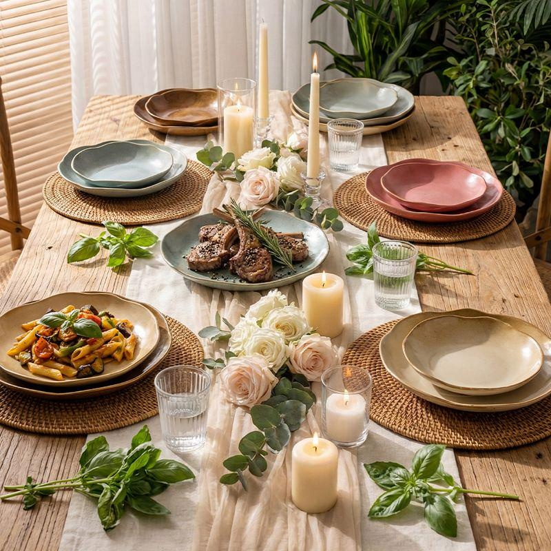 Kiln transformation Tableware - INFINITE TOMATO