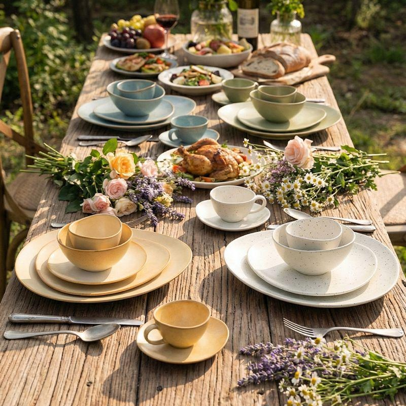 Glazed Transformation Porcelain Tableware - INFINITE TOMATO