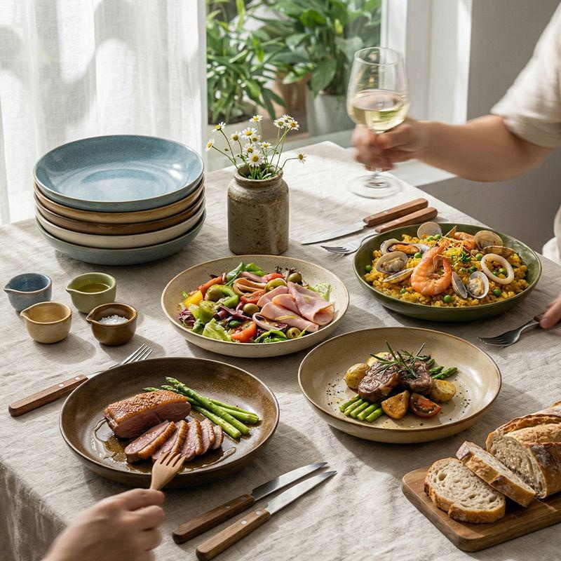 Glazed Transformation Porcelain Tableware - INFINITE TOMATO