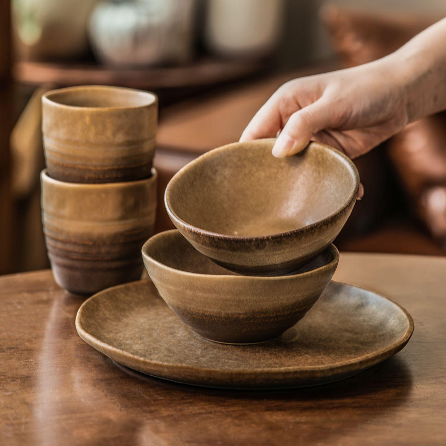 Pigmented Tableware - INFINITE TOMATO