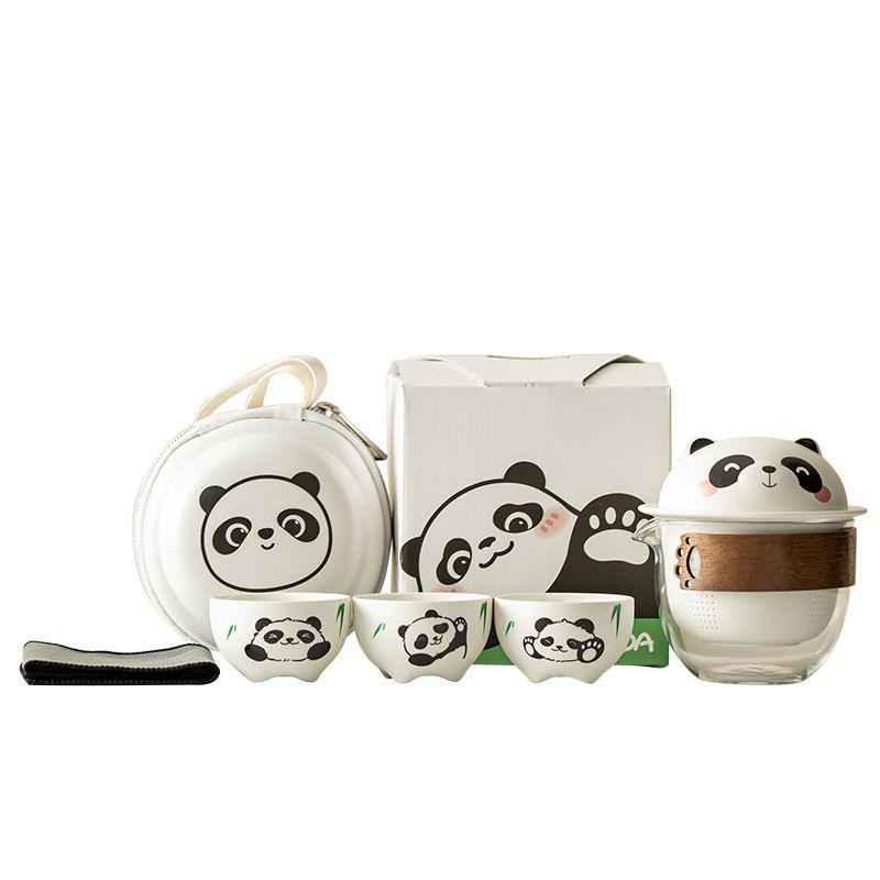 Juego de té - Porcelana blanca - INFINITE TOMATO