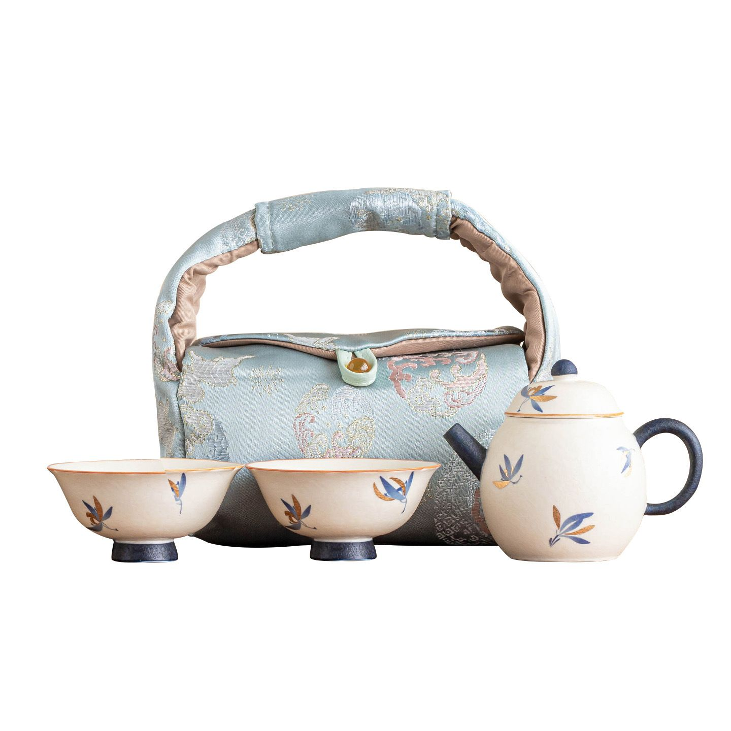 Juego de té - Porcelana blanca - INFINITE TOMATO