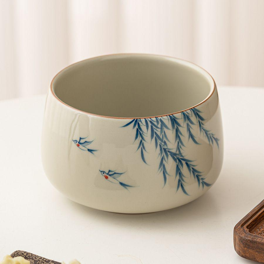 Tea washing Tea Set - Burnt plant ash - INFINITE TOMATO