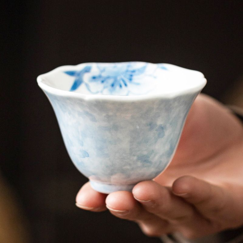 Teacup Tea Set - Burnt plant ash - INFINITE TOMATO