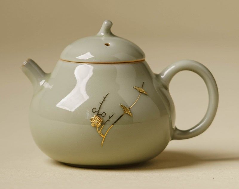 Teapot Tea Set - Longquan Blue and White Porcelain - INFINITE TOMATO