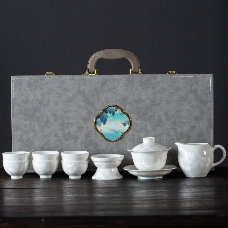 Tea sets Tea Set - Crystalline glaze - INFINITE TOMATO
