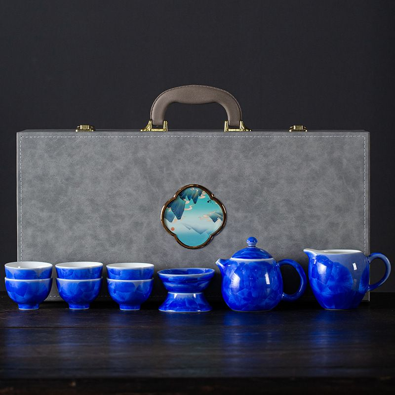 Tea sets Tea Set - Crystalline glaze - INFINITE TOMATO