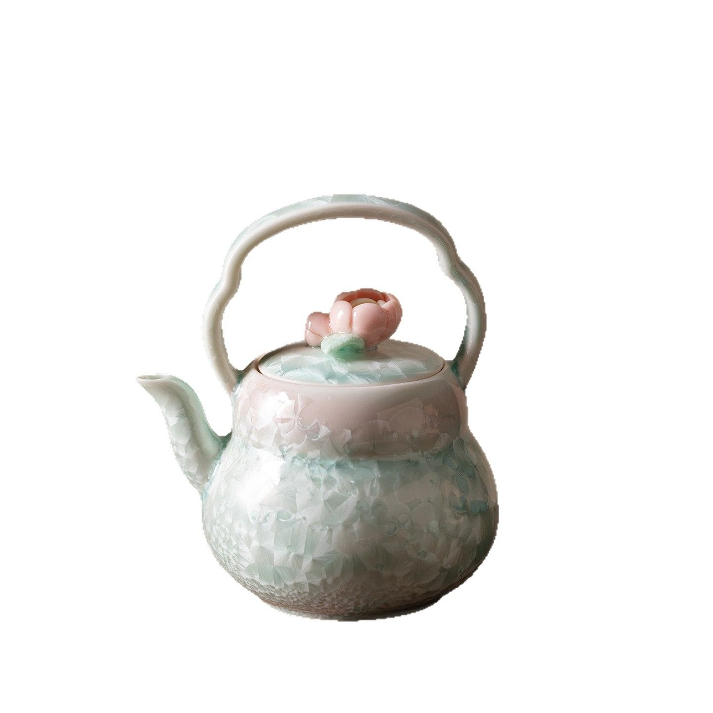 Tea pot Tea Set - Crystalline glaze - INFINITE TOMATO