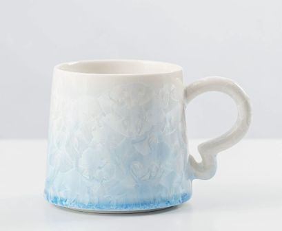 Teacup Tea Set - Crystalline glaze - INFINITE TOMATO
