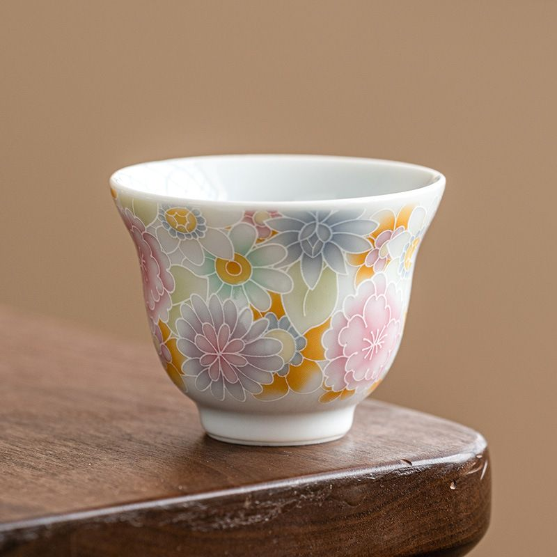 Teacup Tea Set - Genuine Antique Glaze - INFINITE TOMATO