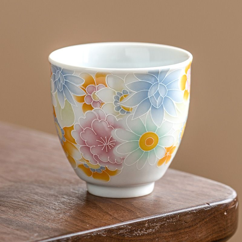 Teacup Tea Set - Genuine Antique Glaze - INFINITE TOMATO