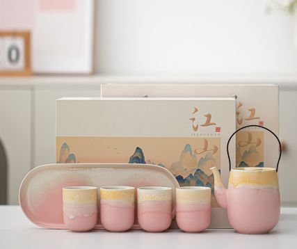 Tea sets Tea Set - kiln-fired glaze - INFINITE TOMATO