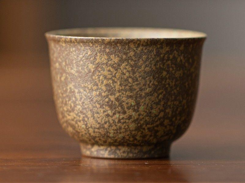 Teacup Tea Set - kiln-fired glaze - INFINITE TOMATO