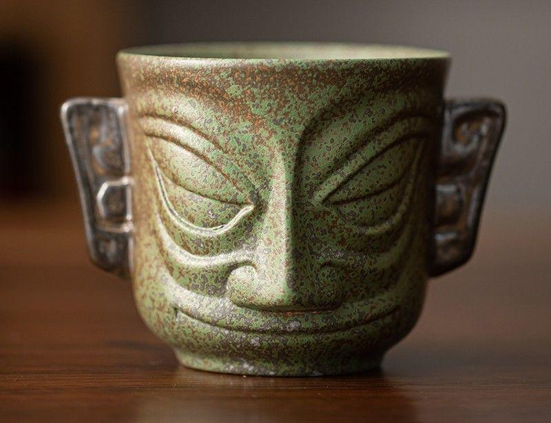 Teacup Tea Set - kiln-fired glaze - INFINITE TOMATO