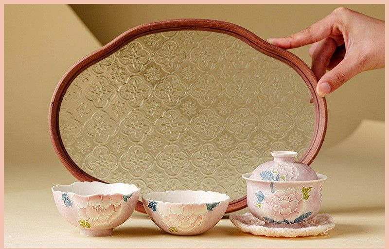 Tea sets Tea Set - under glazed - INFINITE TOMATO