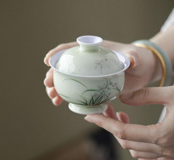 Tea pot Tea Set - under glazed - INFINITE TOMATO