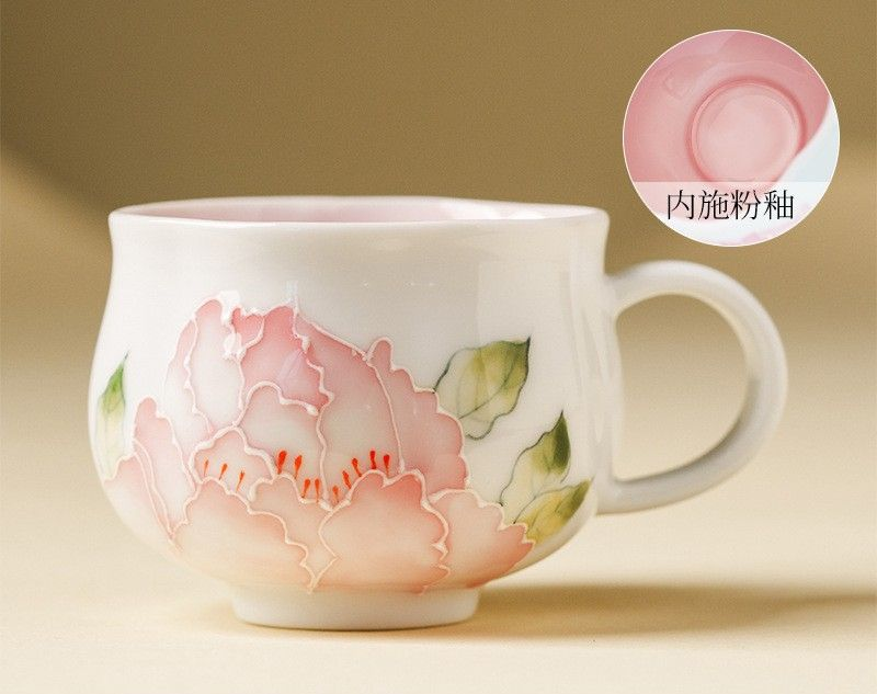 Cup Tea Set - under glazed - INFINITE TOMATO