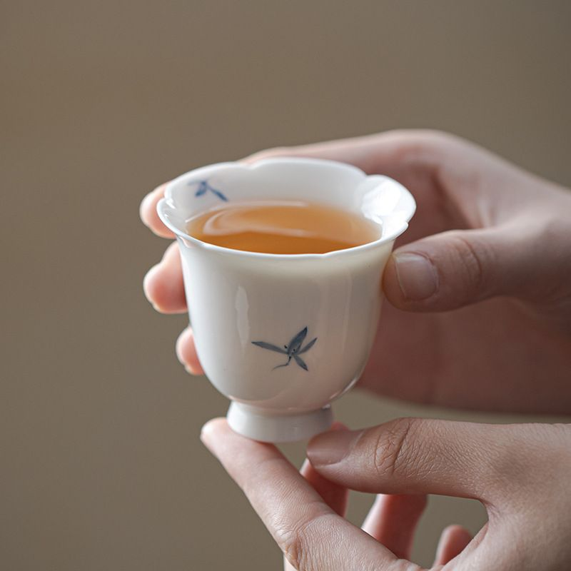 Cup Tea Set - under glazed - INFINITE TOMATO