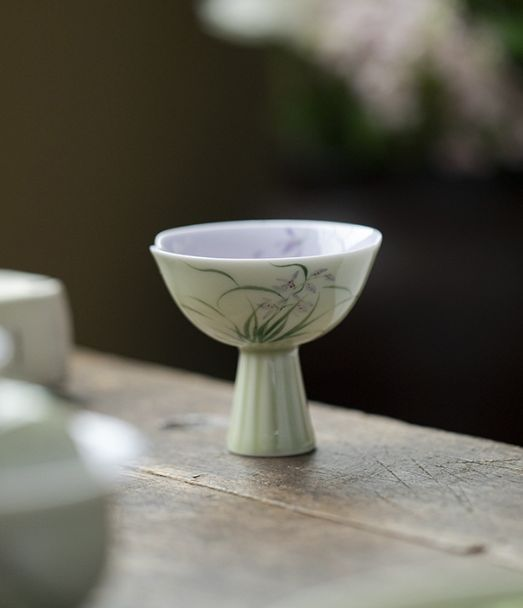 Cup Tea Set - under glazed - INFINITE TOMATO