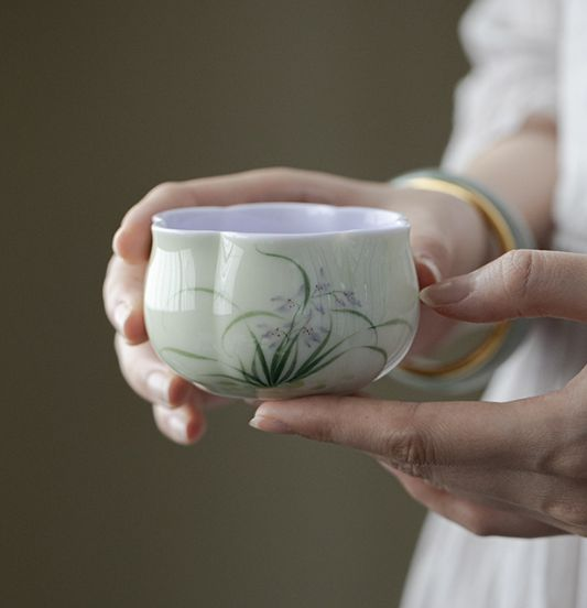 Cup Tea Set - under glazed - INFINITE TOMATO