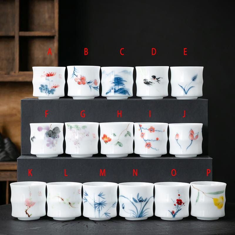Cup Tea Set - under glazed - INFINITE TOMATO