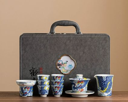 Tea sets Tea Set - On-glazed - INFINITE TOMATO