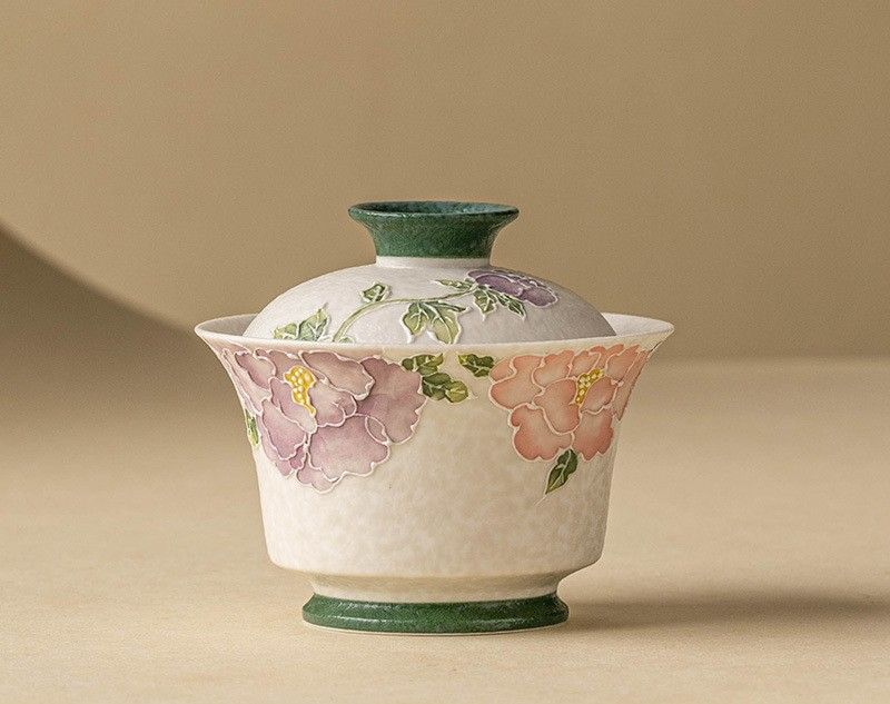 Gaiwan Tea Set - Ceramic piling sculpture - INFINITE TOMATO