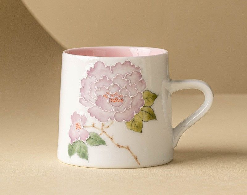 Mug Tea Set - Ceramic piling sculpture - INFINITE TOMATO