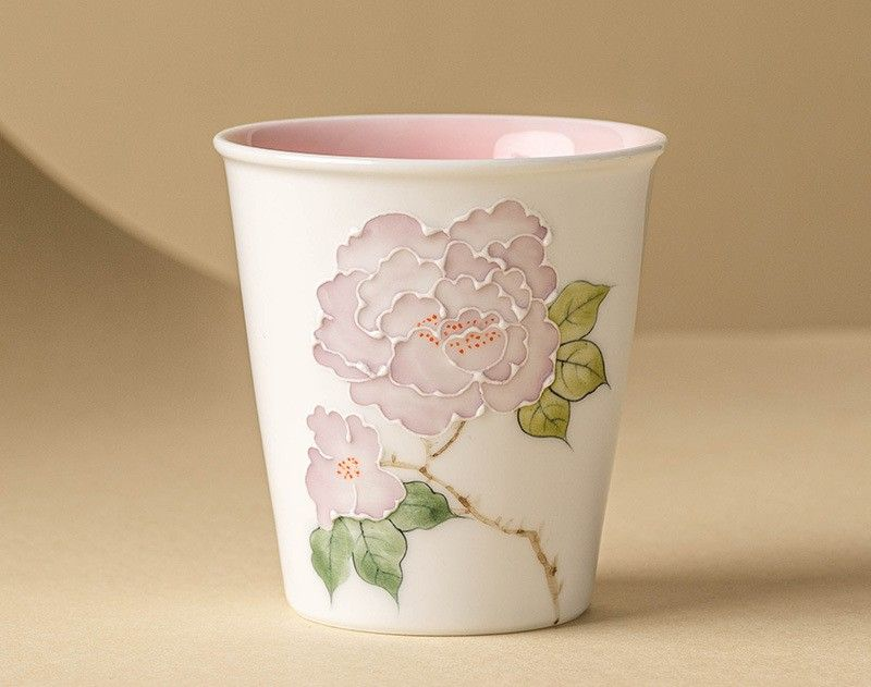 Teacup Tea Set - Ceramic piling sculpture - INFINITE TOMATO