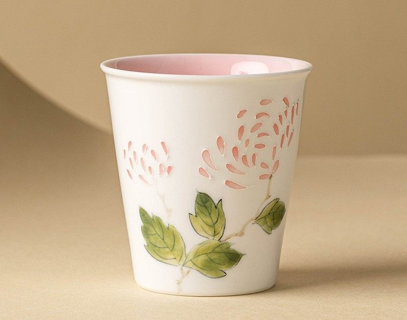 Teacup Tea Set - Ceramic piling sculpture - INFINITE TOMATO