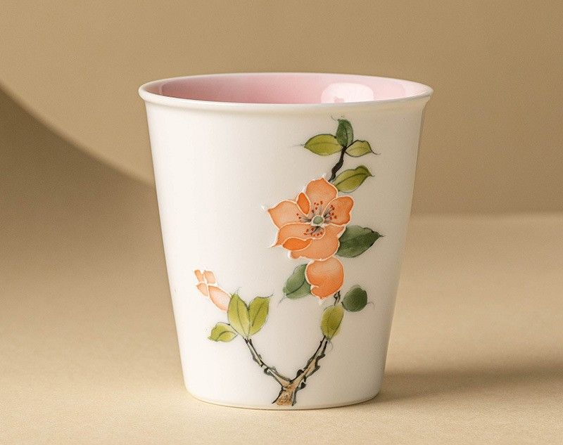 Teacup Tea Set - Ceramic piling sculpture - INFINITE TOMATO