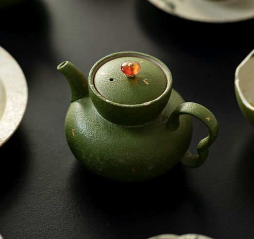Tea pot Tea Set - Relief - INFINITE TOMATO