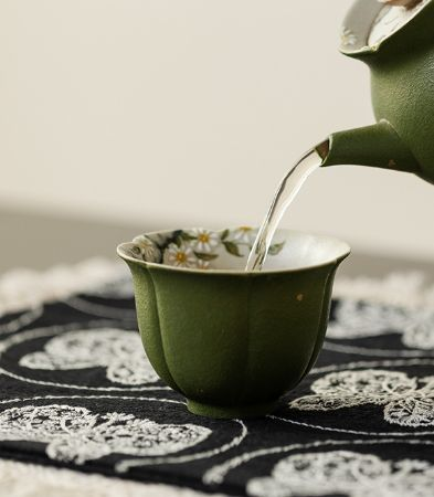 Cup Tea Set - Relief - INFINITE TOMATO