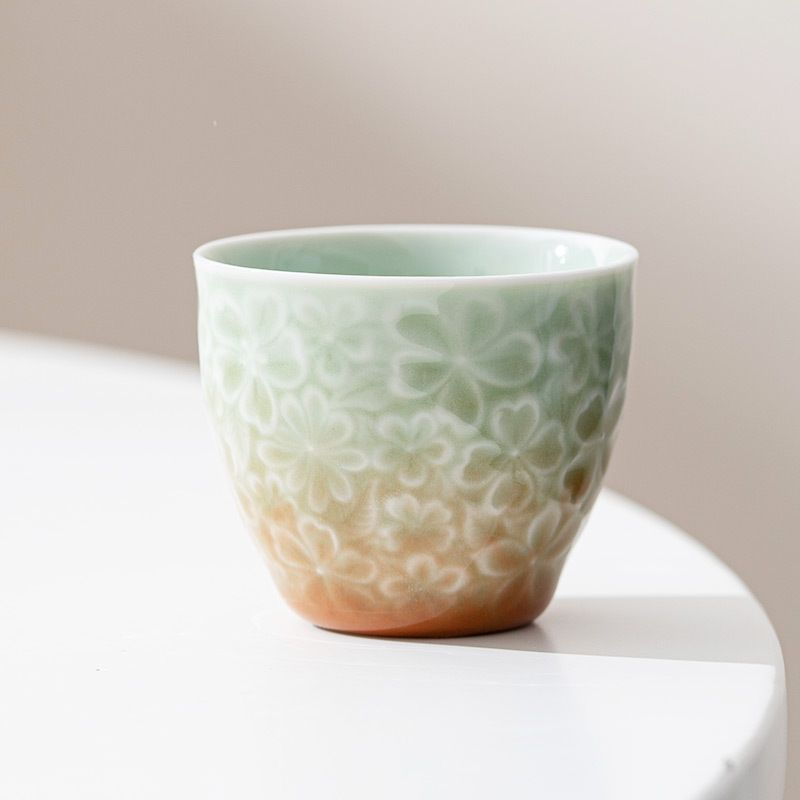 Teacup Tea Set - Relief - INFINITE TOMATO