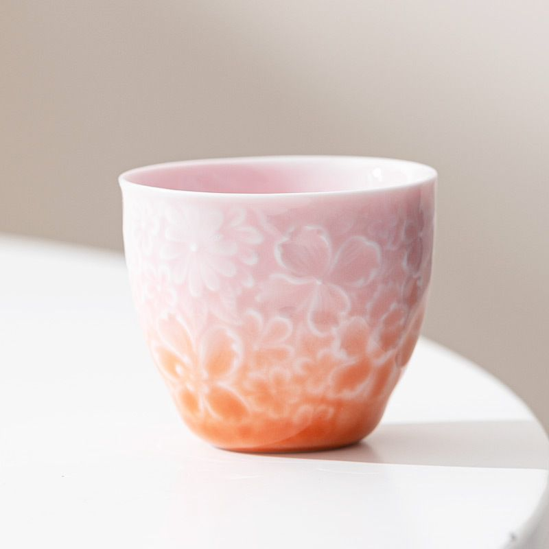 Teacup Tea Set - Relief - INFINITE TOMATO