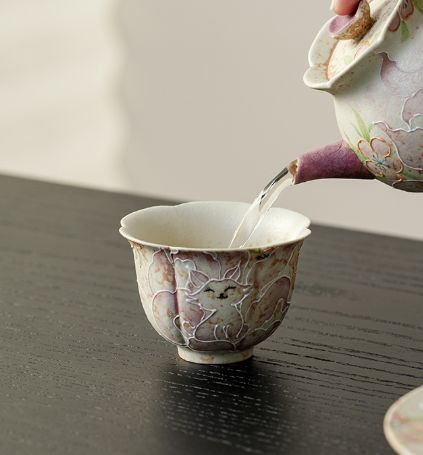 Tea pot Tea Set - Pigmented - INFINITE TOMATO