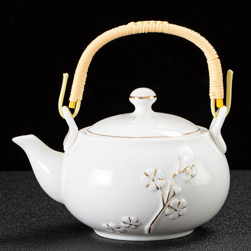 Pot Tea Set - Relief - INFINITE TOMATO