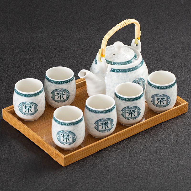 Tea sets Tea Set - White porcelain - INFINITE TOMATO
