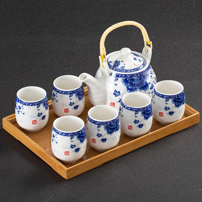 Tea sets Tea Set - White porcelain - INFINITE TOMATO