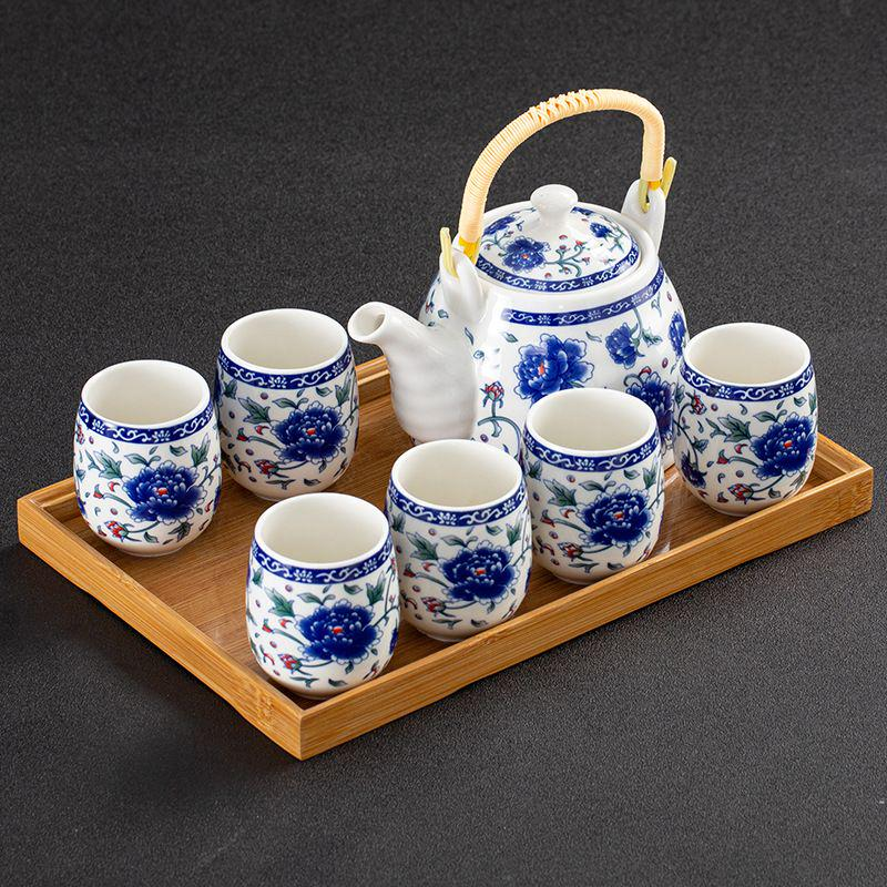 Tea sets Tea Set - White porcelain - INFINITE TOMATO