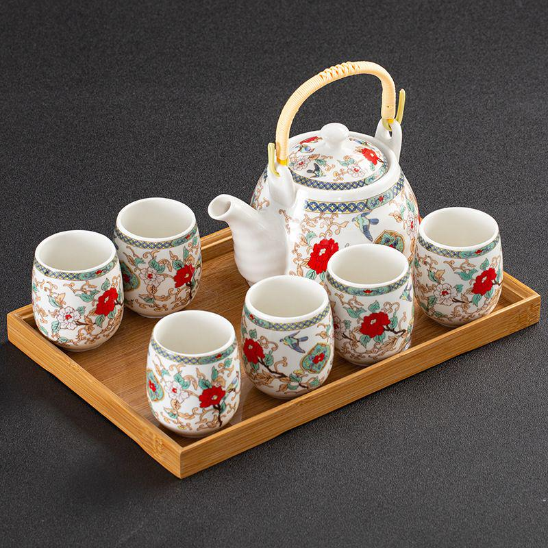 Tea sets Tea Set - White porcelain - INFINITE TOMATO