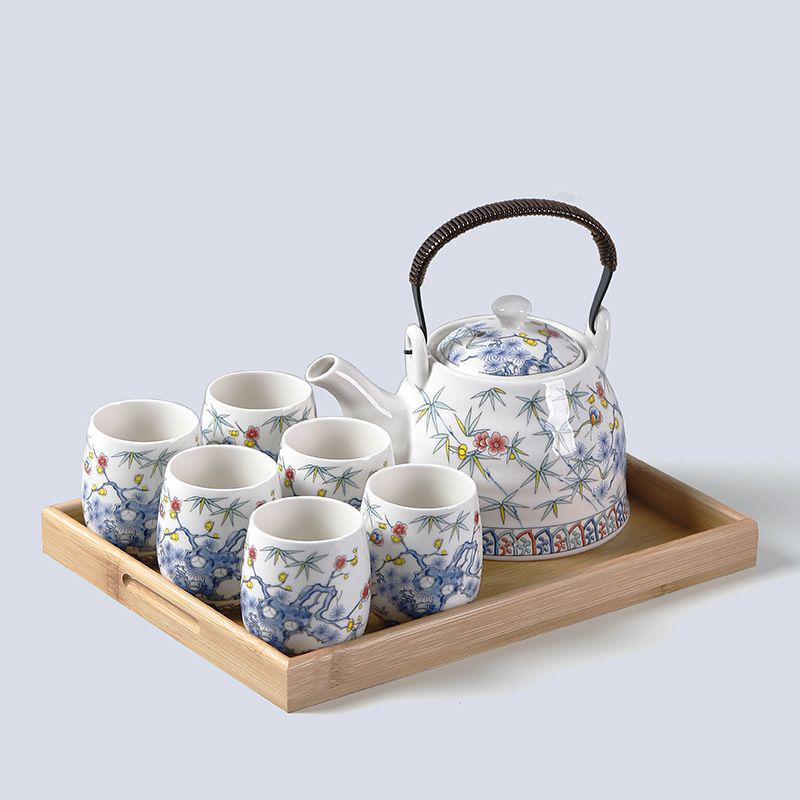 Tea sets Tea Set - White porcelain - INFINITE TOMATO