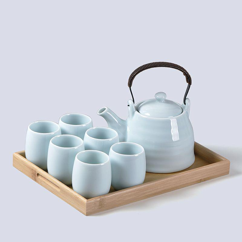 Tea sets Tea Set - White porcelain - INFINITE TOMATO